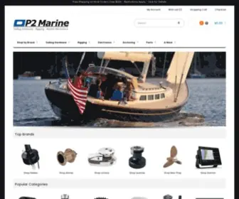 P2Marine.com(P2 Marine) Screenshot