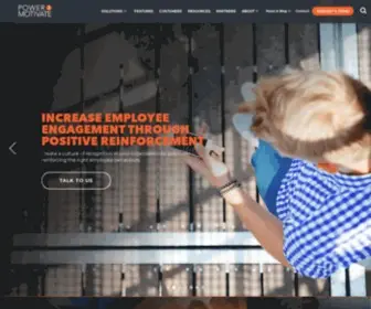 P2Motivate.com(Loyalty Programs & Employee Reward & Recognition) Screenshot
