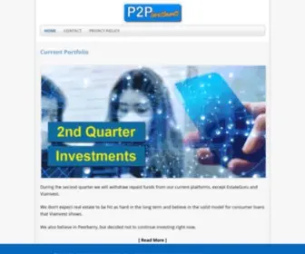 P2P-Investments.org(P2P Investments) Screenshot