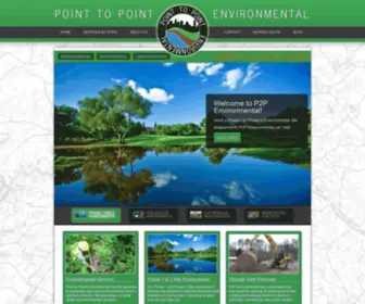 P2Penvironmental.com(Point to Point Environmental) Screenshot