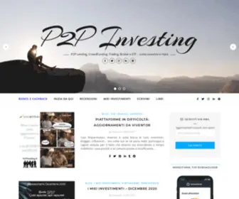 P2Pinvesting.it(P2P Investing) Screenshot
