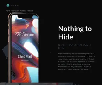 P2Psecure.io(P2P Secure) Screenshot