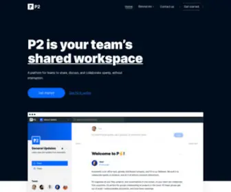 P2Theme.com(The New Working) Screenshot