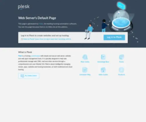 P2U.de(Web Server's Default Page) Screenshot