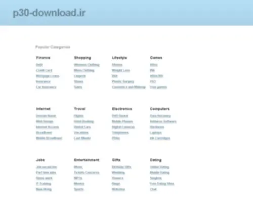 P30-Download.ir(De beste bron van informatie over p30 download) Screenshot