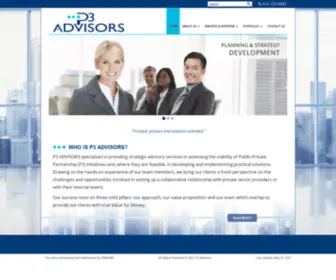 P3Advisors.com(P3 Advisors) Screenshot