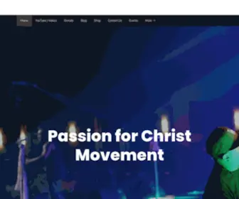 P4CM.com(We exist to inspire a passion for Christ and spark a movement) Screenshot