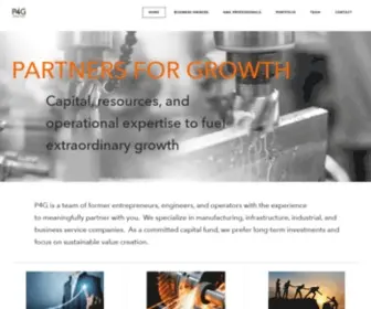 P4Gcap.com(P4G Capital Partners) Screenshot