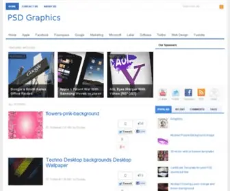 P4PSD.com(PSD Graphics) Screenshot