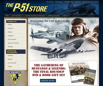 P51Store.com(The P) Screenshot