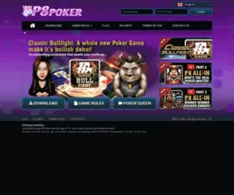 P8Poker.com Screenshot