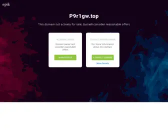 P9R1GW.top(Make an Offer if you want to buy this domain. Your purchase) Screenshot