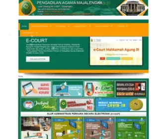 PA-Majalengka.go.id(Home Website Pengadilan Agama) Screenshot