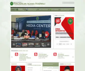PA-Polewali.net(Situs Resmi Pengadilan Agama Polewali) Screenshot