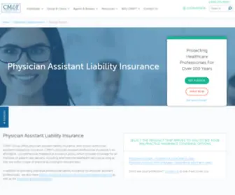 PA-Protect.com(Physician Assistant Liability Insurance) Screenshot