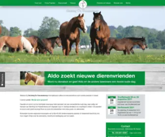 Paardenkamp.nl(Stichting de Paardenkamp) Screenshot