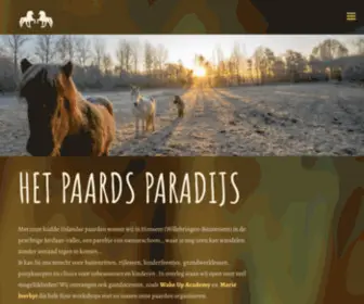 Paardsparadijs.be(Het Paards Paradijs) Screenshot