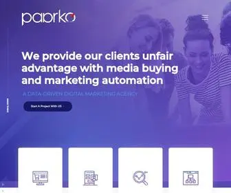 Paarko.com(A Data) Screenshot