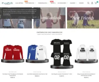 Paarpulli.de(Partnerlook & Familien) Screenshot