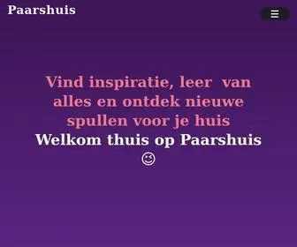 Paarshuis.nl(Paarshuis) Screenshot