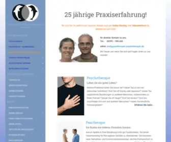 Paartherapie-PSYchotherapie.de(Paartherapie in Köln) Screenshot