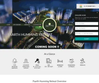 Paarthhummingretreat.com(Paarth Humming Retreat) Screenshot