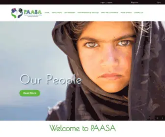 Paasa.org.au(Pakistan Australian Association of South Australia) Screenshot