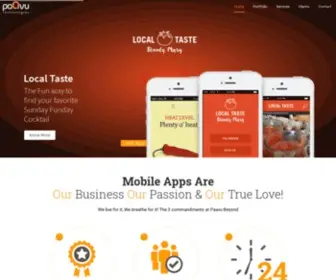 Paavu.com(Design & develop custom mobile applications for iOS and Android phones.Quick Response. Services) Screenshot
