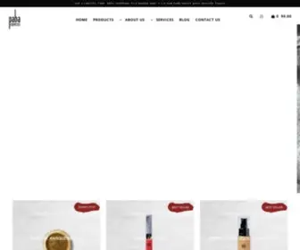 Pabacosmetics.com(Paba Cosmetics) Screenshot