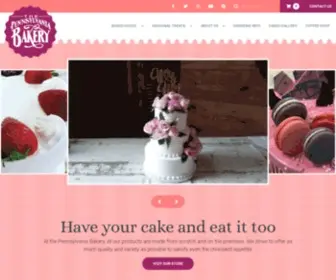 Pabakery.com(The Pennsylvania Bakery) Screenshot