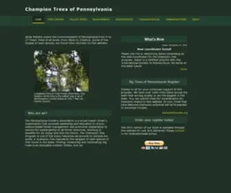 Pabigtrees.com(PA Big Trees) Screenshot