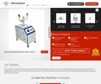 Pablaenterprises.com(Pabla Enterprises) Screenshot