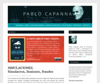 Pablocapanna.com.ar(Pablo Capanna jQuery Back To Top Button by CodexWorld) Screenshot