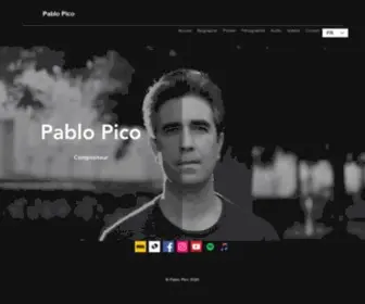 Pablopico.com(Pablo Pico) Screenshot