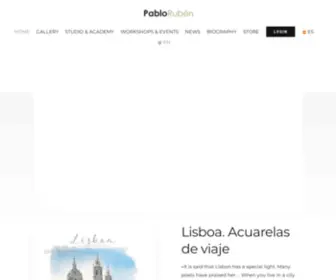 Pabloruben.com(Láminas) Screenshot