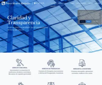 Pabogados.com(Inicio) Screenshot