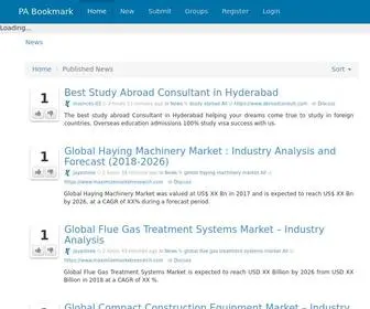Pabookmark.xyz(PA Bookmark) Screenshot