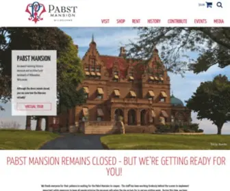 Pabstmansion.com(Pabst Mansion) Screenshot