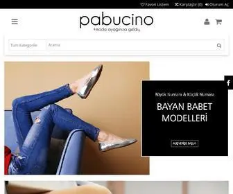 Pabucino.com(Büyük numara bayan ayakkabı) Screenshot