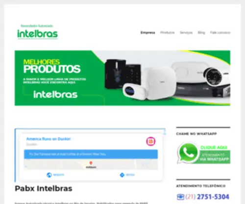 PabXintelbras.com(PABX Intelbras) Screenshot