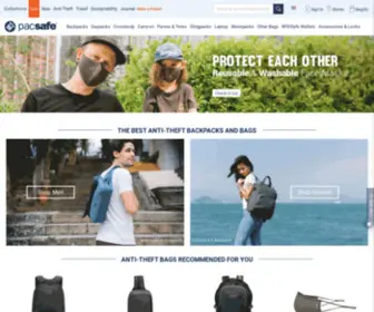 Pac-Safe.com(Free Shipping For US Orders > US$49) Screenshot