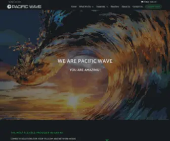 Pac-Wave.com(Pacific Wave) Screenshot