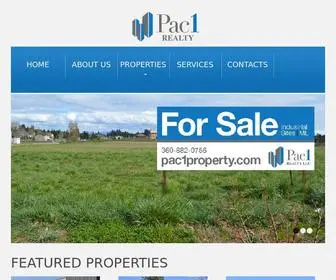 Pac1Property.com(Pac1Property) Screenshot