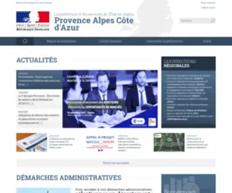 Paca.gouv.fr(Accueil) Screenshot
