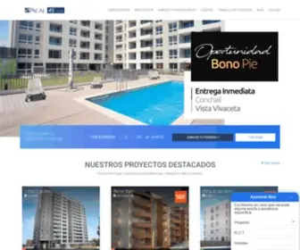 Pacal.cl(Grupo Inmobiliario) Screenshot