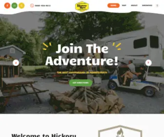 Pacampgrounds.com(Hickory Run Campground) Screenshot