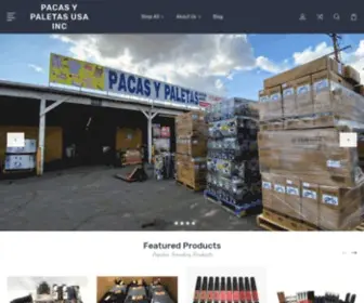 Pacasypaletas.com(Pacas & Paletas) Screenshot