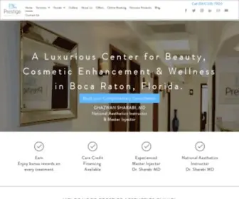 Pacboca.com(Botox Fillers Medspa) Screenshot