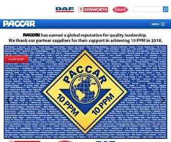 Paccar.com(Home) Screenshot