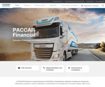 Paccarfinancial.com.br(PACCAR Financial) Screenshot